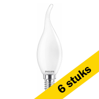 Oferta: 6x Lámpara LED Philips E14 vela decorativa mate 2,2W (25W)