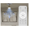 Philips Olas Ventilador de techo con lámpara LED Aspas fijas Ø 132 cm 3000-6500K Blanco Regulable LPH04850 - 4