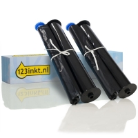 Philips PFA-351 Pack ahorro 2x cinta de transferencia térmica negra (marca 123tinta) PFA-351C 032923