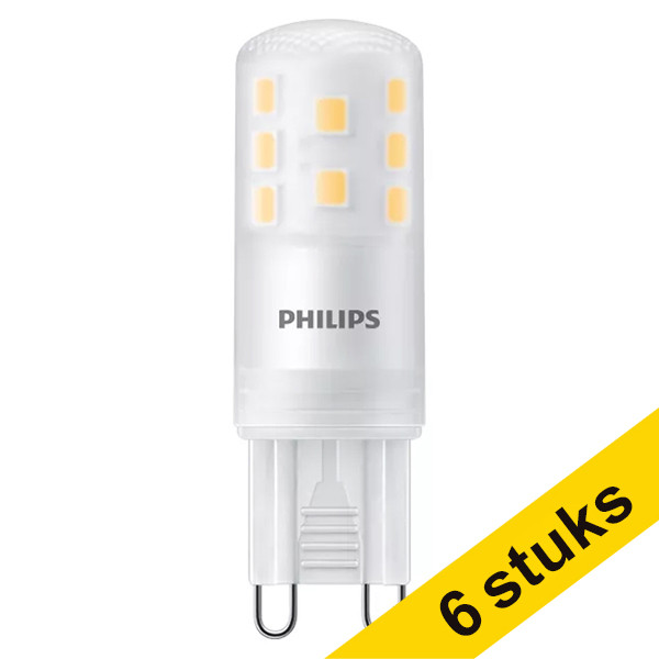 Pack: 6x Philips bombilla LED G9 mate 3.7 W (40 W) LPH03841 - 1