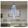 Philips Ventilador de techo con lámpara LED Aspas fijas Ø 106 cm 3000-6500K Blanco Regulable LPH04851 - 3
