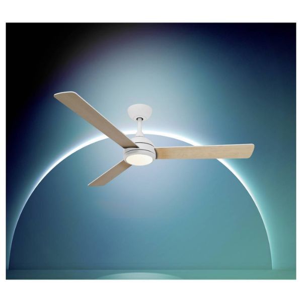 Philips Ventilador de techo con lámpara LED Civx Ø 132 cm 3000-6500K Madera clara Regulable LPH04853 - 2