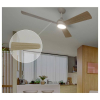 Philips Ventilador de techo con lámpara LED Civx Ø 132 cm 3000-6500K Madera clara Regulable LPH04853 - 5