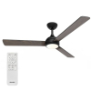 Philips Ventilador de techo con lámpara LED Civx Ø 132 cm 3000-6500K Madera oscura Regulable LPH04852 - 1