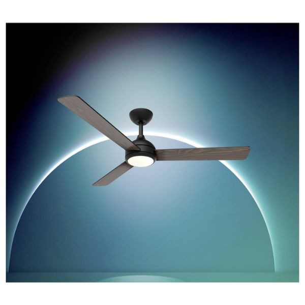 Philips Ventilador de techo con lámpara LED Civx Ø 132 cm 3000-6500K Madera oscura Regulable LPH04852 - 2