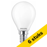 Philips WarmGlow bombilla LED E14 esmerilada regulable 3,4 W (equivalente a 40 W) | Pack 6 uds