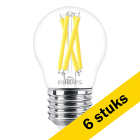 Philips WarmGlow bombilla LED E27 filamento 5,9 W (60 W) | Pack 6 uds
