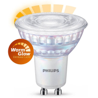 Philips WarmGlow bombilla LED GU10 regulable de 3,8 W (equivalente a 50 W) LPH02527
