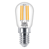 Philips bombilla LED E14 T25S filamento transparente 2700K de 1W (12W) LPH02903 - 1