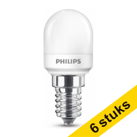 Philips bombilla LED E14 T25 mate de 0.9W (7W) | Pack 6 uds