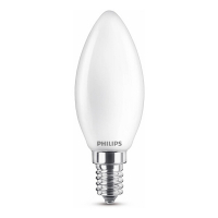 Philips bombilla LED E14 blanco cálido mate 2,2 W (25 W) LPH02413