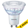 Philips bombilla LED GU10 classic con pantalla de cristal regulable 4000K de 3W (35W) | Pack 6 uds LPH00651 - 1