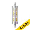 Philips bombilla LED R7S regulable de 14 W (100 W) | Pack 4 uds LPH00210 - 1