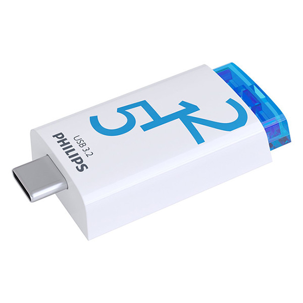 Philips memoria USB 512GB 3.2 USB-C Click 098715 Philips memoria USB 512GB 3.2 USB-C Click 098715 - 1