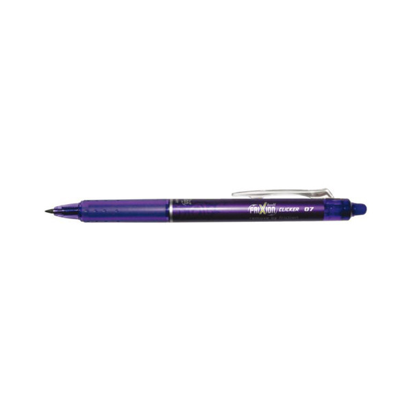 Pilot Frixion Clicker bolígrafo morado