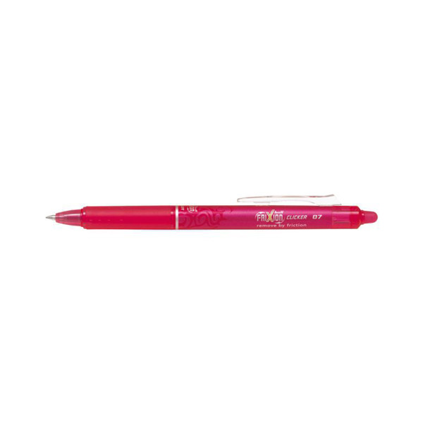 Pilot Frixion Clicker bolígrafo rosa