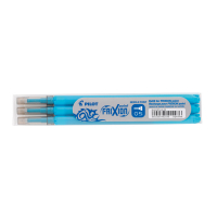 Pilot Frixion Point Recambio para bolígrafo azul claro 3 unidades 405041