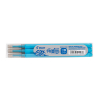 Pilot Frixion Point Recambio para bolígrafo azul claro 3 unidades 405041 - 1