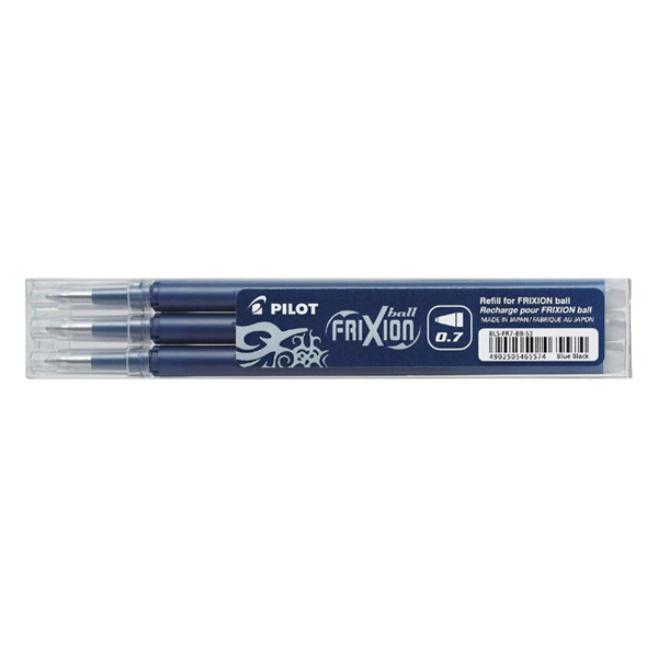 Pilot Frixion Recambio para bolígrafo azul-negro 3 unidades 405526 - 1