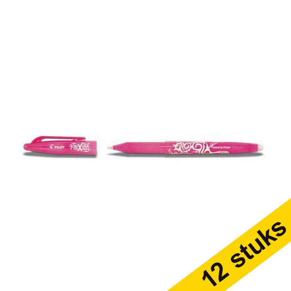 Pack 12x Pilot Frixion Bolígrafo rosa 240073 - 1