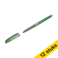 Pack 12x Pilot Frixion Point Bolígrafo de tinta verde