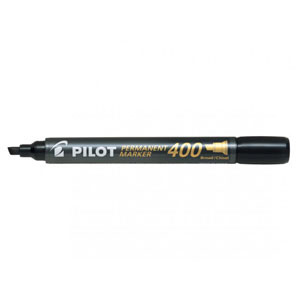 Pilot Rotulador permanente Pilot SCA-400 punta biselada negro SCA-400-B 405527 - 1