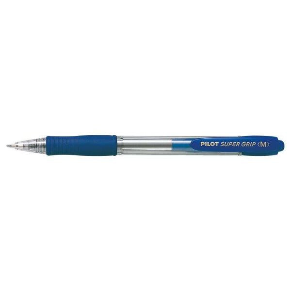 Pilot SuperGrip M Bolígrafo azul | Pack 12 uds 427448 - 1