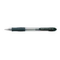 Pilot Supergrip Bolígrafo Negro Retráctil (0.4mm) PI-NSGN 405510