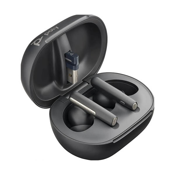 Poly Voyager Free 60+ UC Auriculares negros