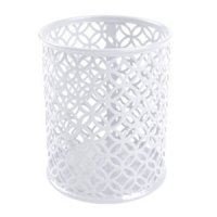 Portalápices Metal (80 x 100mm) - Blanco 425236