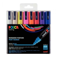 Posca Pack x16: POSCA PC-5M rotulador (1,8 - 2,5 mm redondo) PC5M/16AASS22 424173