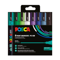 Pack x8: POSCA PC-5M rotulador (1,8 - 2,5 mm redondo) 424169