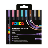 Pack x8: POSCA PC-5M rotulador (1,8 - 2,5 mm redondo) 424172