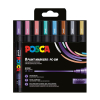 Pack x8: POSCA PC-5M rotulador (1,8 - 2,5 mm redondo)