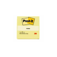 Post-it Canary blocs de notas adhesivas amarillas de 76 x 76 mm | Pack 6 x 100 hojas 427412
