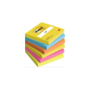 Post-it Energetic blocs de notas adhesivas de colores de 76 x 76 mm | Pack 6 x 100 hojas 427413 - 1