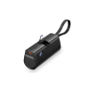 PowerBank 5000 mAh batería externa con carga rápida USB-C 22.5W negro