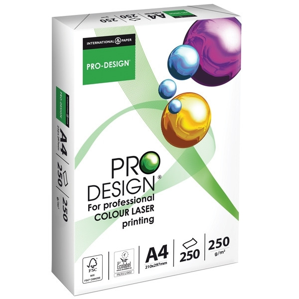 Pro-Design Papel 250g | A4 | 1 paquete (250 hojas) 069010 - 1