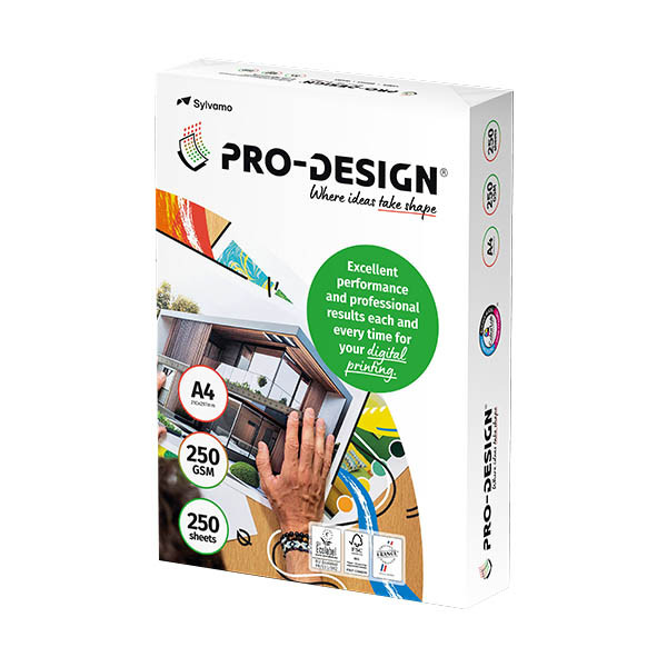 Pro-Design Papel 250g | A4 | 1 paquete (250 hojas) 069010 - 1