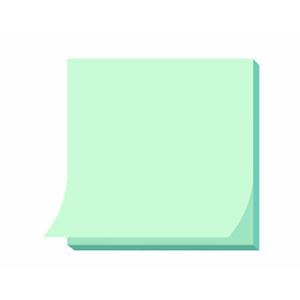 Q-Connect Bloc de Notas azul pastel (76x76mm) - 100 Hojas 3050P 235222 - 1