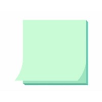 Q-Connect Bloc de Notas azul pastel (76x76mm) - 100 Hojas 3050P 235222