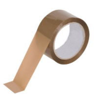 Cinta de Embalaje Marrón 50mm x 66M (6 rollos) 235073