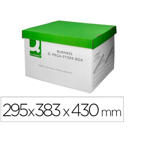 Q-connect caja de cartón  para 4 cajas de archivo (295x383x430mm)  426577 - 3