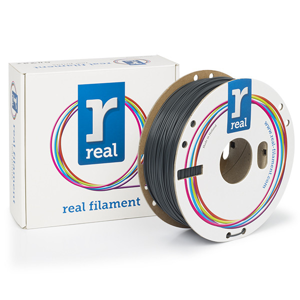 REAL Filamento gris PLA de 1,75 mm, 1 kg DFP02249 - 1