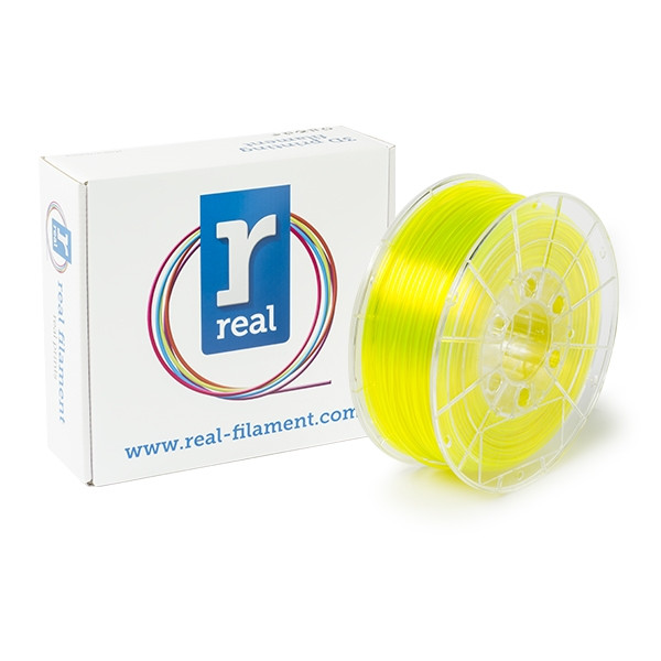 REAL filament PETG amarillo transparente | 2,85 mm | 1kg  DFE02009 - 1