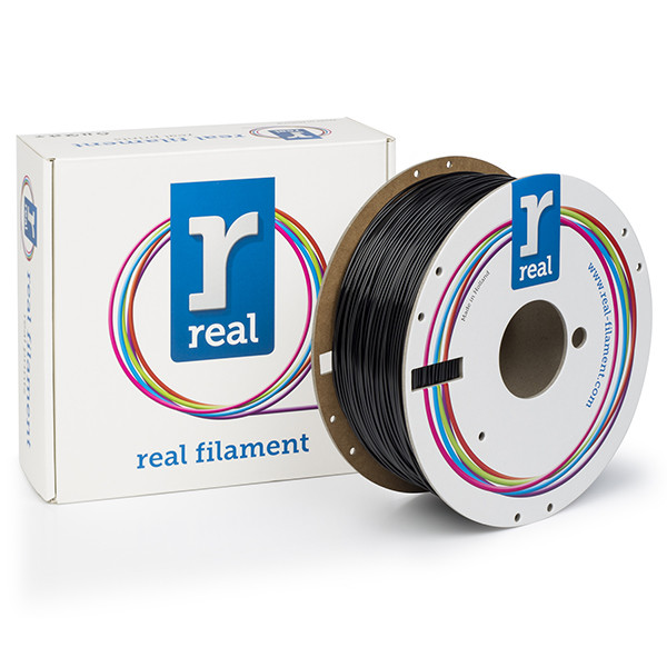 REAL filament PETG negro | 1,75 mm | 1kg  DFE02012 - 1