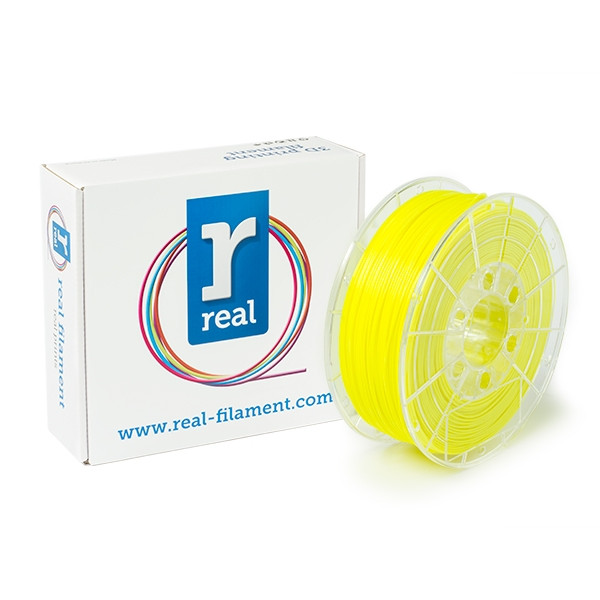 REAL filament PLA amarillo brillo en la oscuridad | 2,85 mm | 1kg  DFP02035 - 1