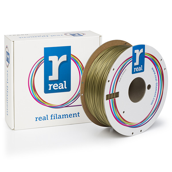 REAL filament PLA dorado | 1,75 mm | 1kg  DFP02006 - 1