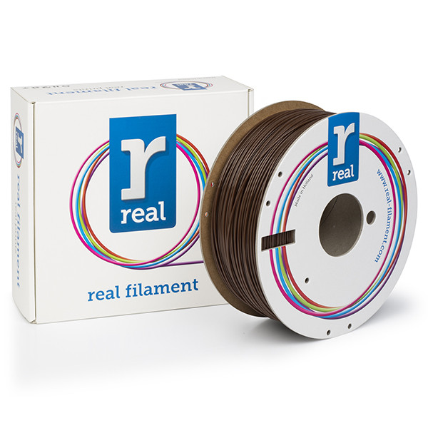 REAL filament PLA marrón | 1,75 mm | 1kg  DFP02019 - 1