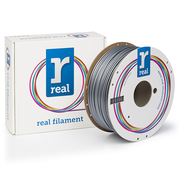 REAL filament PLA plateado | 2,85 mm | 1kg  DFP02027 - 1